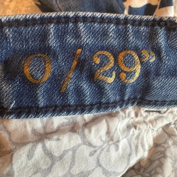 Tommy Bahama Jeans Size 0x29 Tema Indigo Bleach Sky Slim Boyfriend Coastal  Boho - Picture 15 of 16